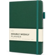 Agenda SL Horário A5 Verde Floresta - Organize Sua Rotina com Estilo - imagem 2