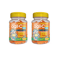 Agil-c Kids Plus Laranja: 40 Gomas de Vitamina C para Crianças - imagem 1
