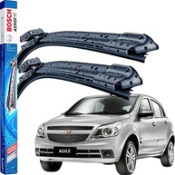 Palheta Limpador Parabrisa Bosch Aerofit Silicone para Chevrolet Agile 2012-2014 - Limpeza Superior e Durabilidade - imagem 1