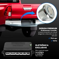 Sensor Estacionamento Cromado Techone: Veja Agora! - imagem 2