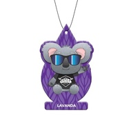 Coala Odorizante Folhinha Lavanda: Cheirinho Roxo e Agradável para Seu Carro - imagem 2