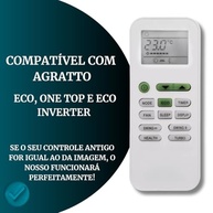 Controle Remoto Universal para Ar Condicionado Agratto – Eco, Hi-Wall One Top e Inverter - imagem 3