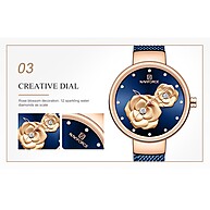 Relógio NAVIFORCE 5013 Feminino: Luxo e Estilo com Resistência à Água - imagem 2
