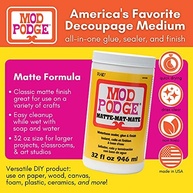 Mod Podge: Cola, Selante e Acabamento 3 em 1 à Base de Água - 940ml - imagem 4