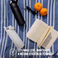 Stanley IceFlow Flip Straw 2.0 - Garrafa de Água com Canudo, 1,1L, Aço Inoxidável Leve, Isolamento Avançado - imagem 3