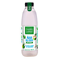 Água de Coco Integral Campo Largo 900ml: Hidratação Natural e Saborosa - imagem 1