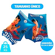 Boia de Braço Stitch: Diversão Segura na Água! - imagem 2