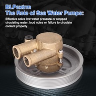 Bomba de Água Bruta para Volvo Penta 4.3L 5.0L 5.7L V6/V8 GXI GL - Substituição OE 21212799 3812519 - imagem 3