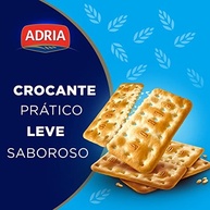 Biscoito Água e Sal Adria Pacote 200g - imagem 3