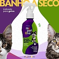 Banho a Seco Gatos Mypetone 300mL – Higiene Sem Água - imagem 2