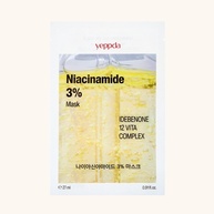 Yeppda Máscaras Faciais 3 em 1: Niacinamida, Ácido Hialurônico e AHA+BHA - imagem 2