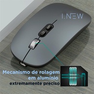 Mouse SLIM recarregável Bluetooth Para Apple MacBook Air e Apple MacBook Pro inclusive modelos MacBook Air M1 - M2 - M3 E M4 e MacBook Pro M1 - M2 - M3 e M4 - imagem 3