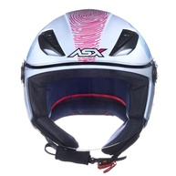 Capacete ASX City Air Passion Branco Brilhante: Estilo e Segurança para Sua Jornada Urbana - imagem 4