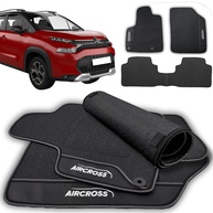 Jogo de Tapetes Emborrachado Premium para Citroën C3 AirCross (2010-2024) - 3 Peças Impermeável - imagem 1