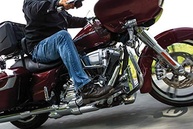 Airdam de Malha Kuryakyn 6498: Personalize sua Harley-Davidson Touring Cromada - imagem 3