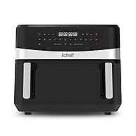 Airfryer Ichef Dualzone: Cozinhe 2x Mais Rápido! - imagem 1