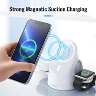 Carregador 3 em 1 Magnético: iPhone, iWatch e AirPods - imagem 3