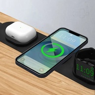Carregador 3 em 1 Dobrável: Wireless para iPhone, Apple Watch e AirPods - imagem 3