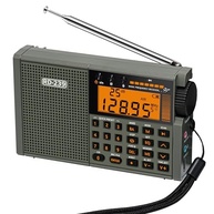 Rádio Portátil AIR/VHF/AM/FM/SW/Clima com Gravação Digital, Lanterna e Mais - imagem 2