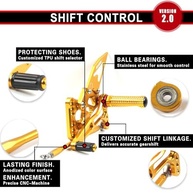 Ajuste Perfeito: Traseiros Ajustáveis V2.0 Dourados para Honda CBR650R/CB650R/CBR650F (2019-2023) - imagem 4