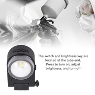Luz Universal Ajustável para Pistola de Pintura Automotiva - Acabamento Profissional e Recarregável - imagem 3