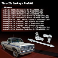 Kit Haste de Ligação do Acelerador Ajustável para Dodge D250/D350/W250/W350 5.9L Diesel (1991-1993) - OE 5011956AB - imagem 4