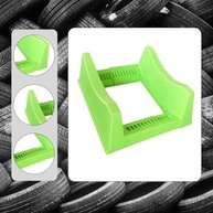 Suporte Organizador de Pneus e Rodas Ajustável - Verde | Otimize seu Espaço! - imagem 4