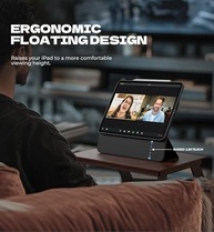 Capa Dexnor iPad Pro 13" 2024 M4: Magnética, Flutuante e Ajustável - imagem 5