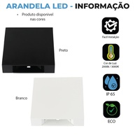 Arandela LED 4W: Iluminação Moderna e Ajustável - imagem 2