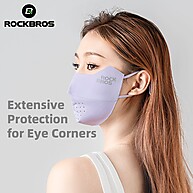 Máscara Facial Rockbros Ice Silk: Proteção UV Respirável e Ajustável - imagem 2