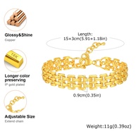 Pulseira Ouro 18k Feminina: Elegância Ajustável - imagem 2