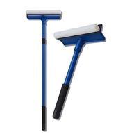 Rodo Mágico Profissional 2 em 1 com Cabo Ajustável 48-77 cm - Limpador de Vidros para Janelas, Box e Espelhos - imagem 1