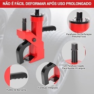 Trocador de Pneus Manual Ajustável: Ferramenta Essencial para Desmontar Contas de Pneu com Facilidade - imagem 4