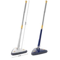 Mop 360 Triangular Giratório - Esfregão Ajustável para Pisos, Vidros e Parede com Microfibra - imagem 4