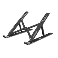 Suporte Universal Ajustável para Notebook com Base de Resfriamento - MacBook, Laptop e Tablet (Preto) - imagem 1