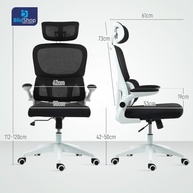 Cadeira de Escritório Ergonômica Florença com Tela Mesh Premium e Apoio Lombar Ajustável - imagem 3