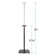 Suporte de Chão Ajustável ynVISION.DESIGN para Sonos Era 100/300 (Par) - Preto - imagem 3