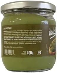 Pasta Doce de Pistache Creme Dolcefetta Al Pistacchio 400 gramas Italiano - imagem 2