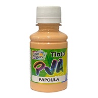 Tinta PVA 100 ml True Colors - Amarelo, Vermelho, Violeta | Papoula Alaranjada 6113 - imagem 1