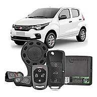 Alarme Taramps TW 20CH G4: Segurança Automotiva com Chave Canivete para Fiat Mobi - imagem 1