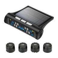 TPMS Solar: Monitore a Pressão dos Pneus em Tempo Real com 6 Alarmes e 4 Sensores Externos - imagem 2