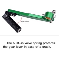 Alavanca de Câmbio Ajustável Kawasaki Z900/Z900RS (17-24) - Alumínio CNC Verde - imagem 4
