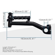 Alavanca de Partida GOOFIT 13mm: Potencialize sua Scooter, Ciclomotor 50cc 2T, ATV e Quad! - imagem 3
