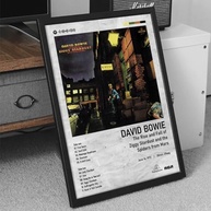 Quadro Álbum The Rise and Fall of Ziggy Stardust - David Bowie - 40x60cm | Moldura Preto Fosco - imagem 3