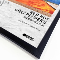 Quadro Álbum Spotify Californication Red Hot Chili Peppers 40x60cm - Moldura Ecológica Preta - imagem 4