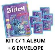 Álbum Stitch + 6 Envelopes: Colecione a Diversão! - imagem 1