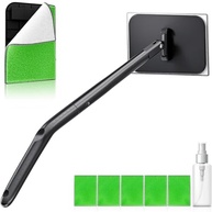 Limpador de Para-brisa Automotivo com 5 Almofadas de Microfibra e Alça Extensível - Verde - imagem 2