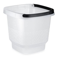 Balde Slim 12L com Alça Transparente UZ – Design Prático e Durável para Organização do Dia a Dia - imagem 2