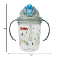 Copo Nûby Tritan com Alça e Canudo Retrátil - Seguro, Prático e Moderno - imagem 3