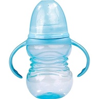 Copo de Treinamento Buba com Alça Azul - Seguro, Atóxico e Prático - imagem 4